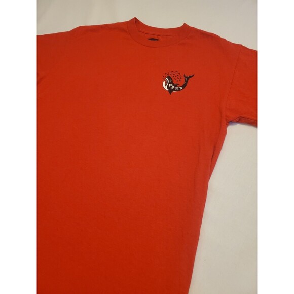 Lurking Class Sketchy Tank Kanji Killer Whale T-shirt Tee Red Black Sz M Tribal - Picture 3 of 5
